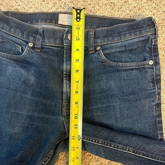 Everlane The Slim Jean Women's 32x32 Classic Blue Denim 5 Pocket Jeans - Picture 5 of 11